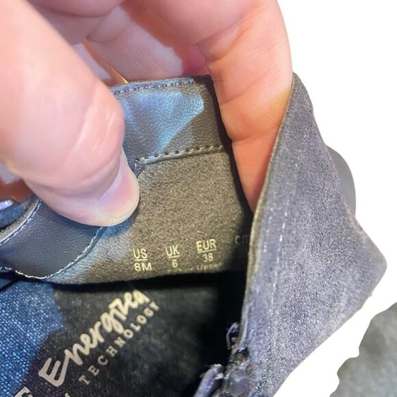 Dr scholls be empowered foam technology gray booties buckle size 8 M - Picture 6 of 6